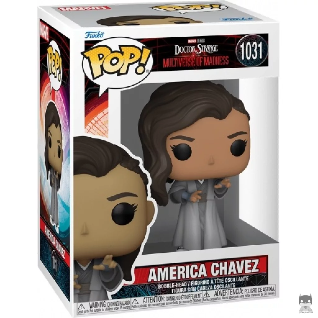 Figurine Funko POP America Chavez avec boîte