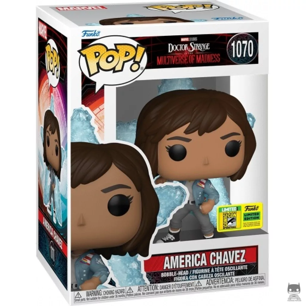 Figurine Funko POP America Chavez avec boîte