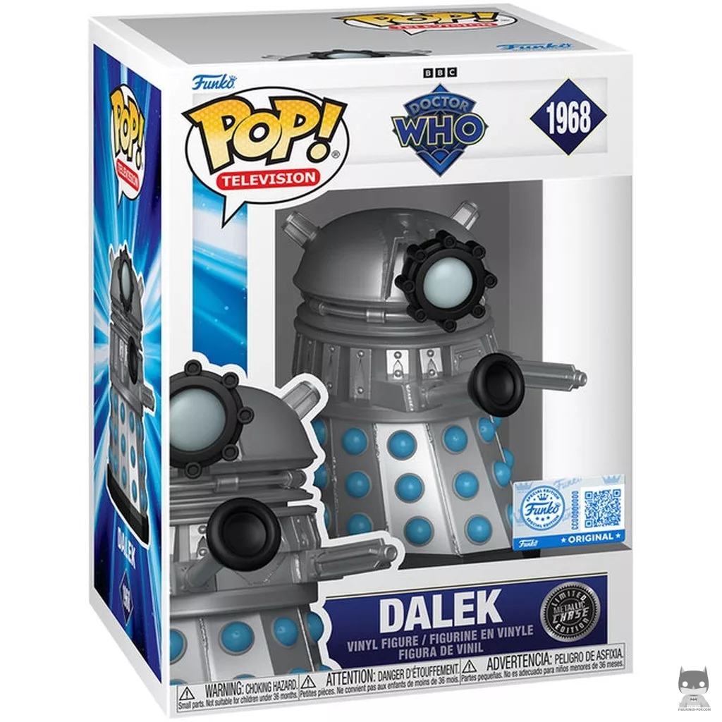 Figurine Funko POP Dalek (Chase) avec boîte