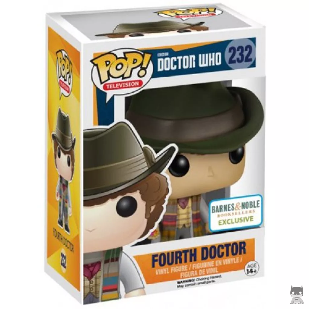 Figurine Funko POP 4ème Docteur (avec Gelée) avec boîte
