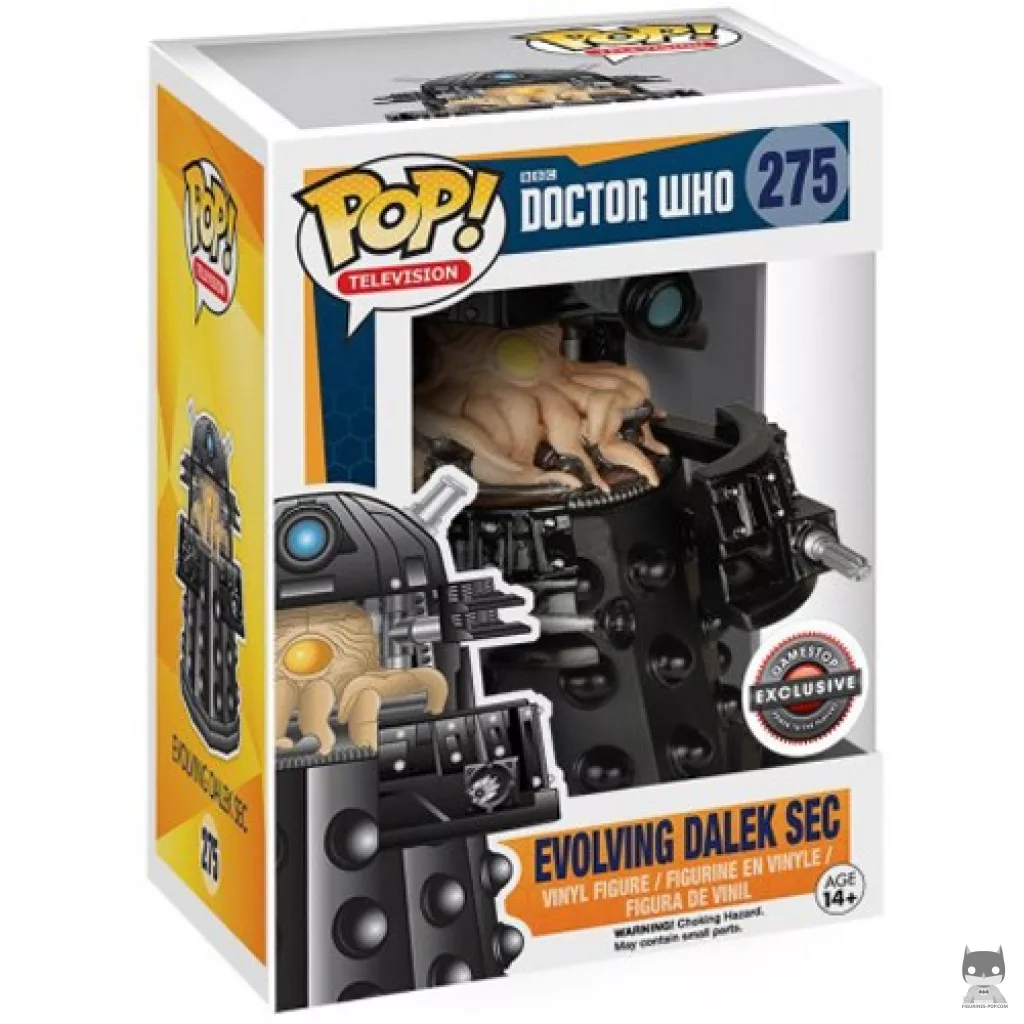 Figurine Funko POP Dalek Sec Evoluant avec boîte