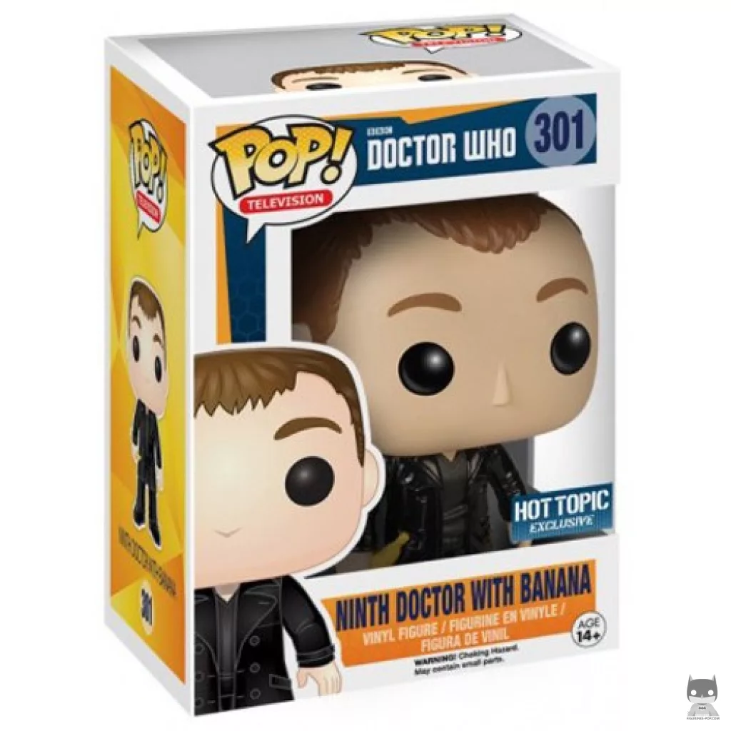 Figurine Funko POP 9ème Docteur (avec Banane) avec boîte