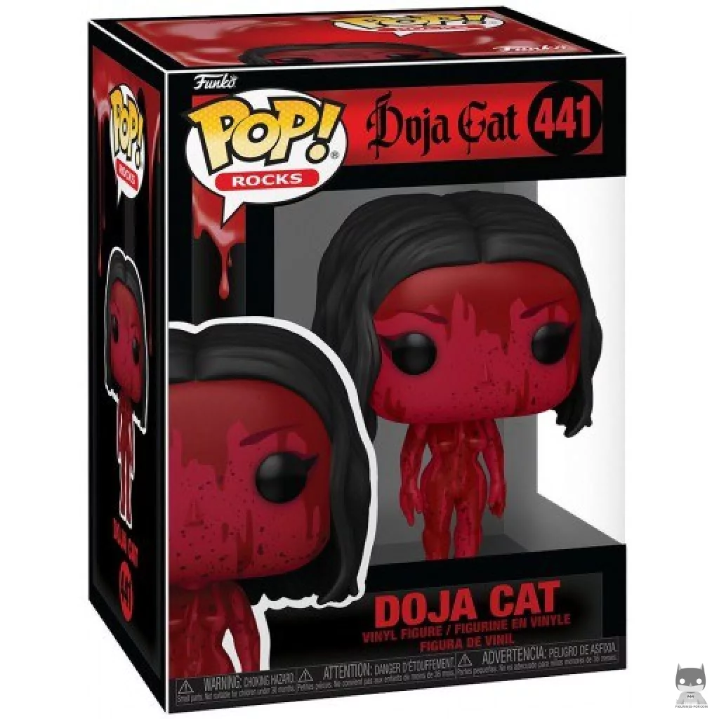 Figurine Funko POP Doja Cat (Scarlet) avec boîte