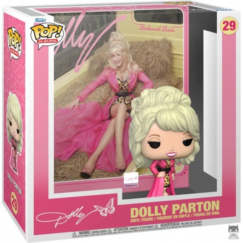 Figurine Funko POP Dolly Parton avec boîte