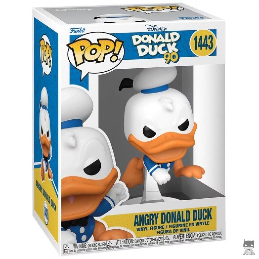 Figurine Funko POP Donald Duck Énervé avec boîte
