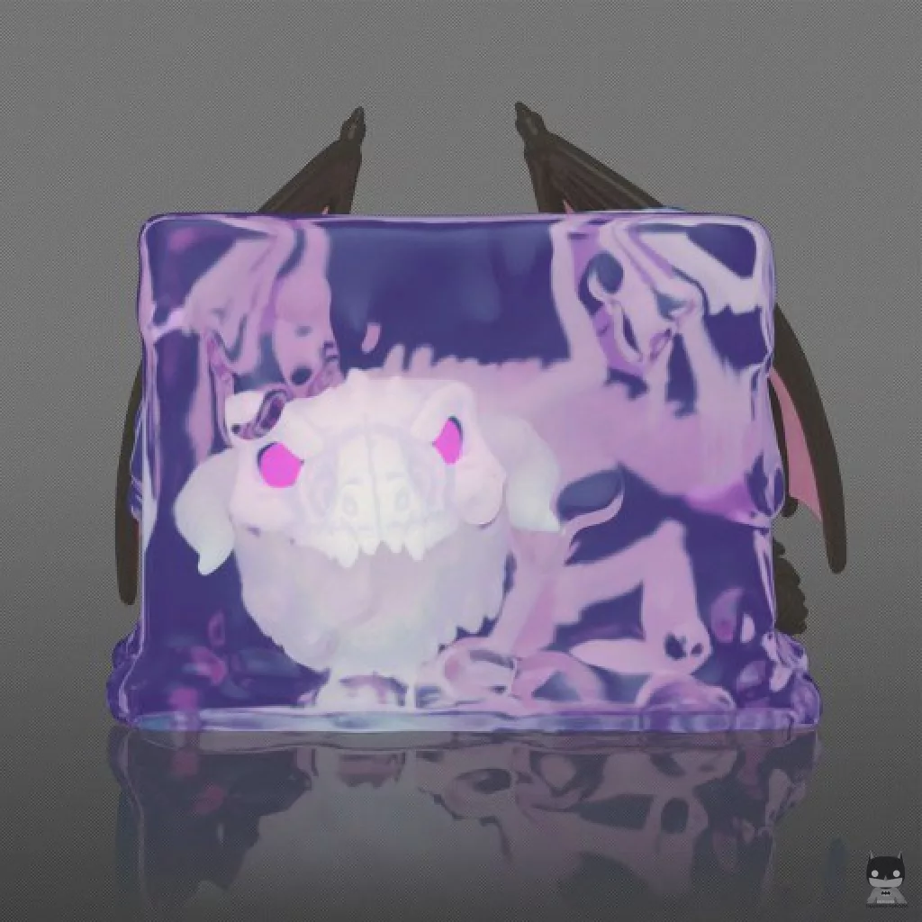 Figurine Funko POP Cube Gélatineux avec Dracoliche (Glow in the Dark) (Donjons & Dragons)