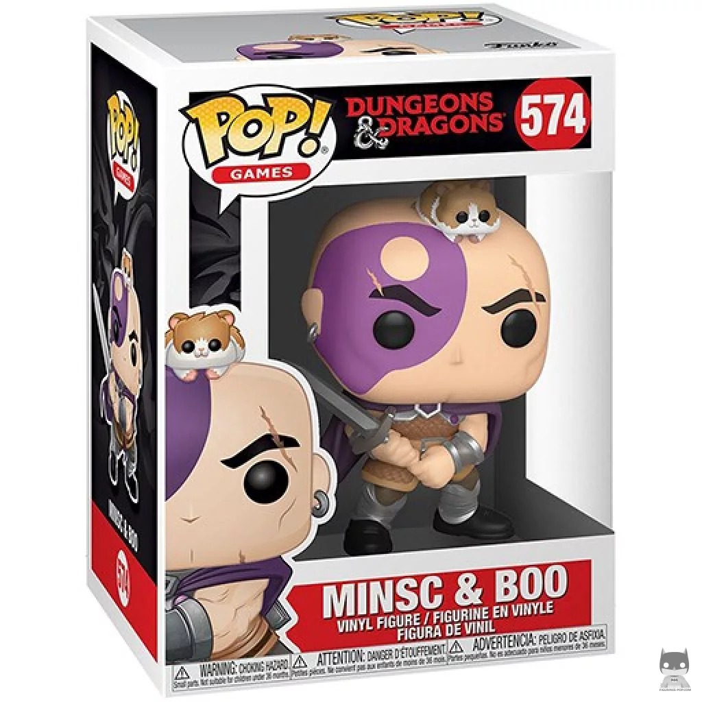 Figurine Funko POP Minsc & Boo avec boîte