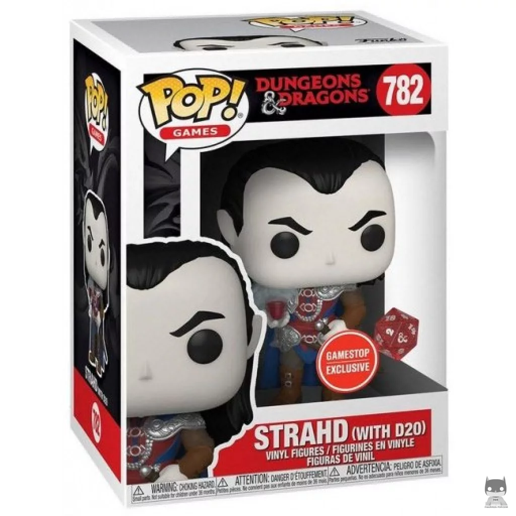 Figurine Funko POP Strahd avec D20 avec boîte