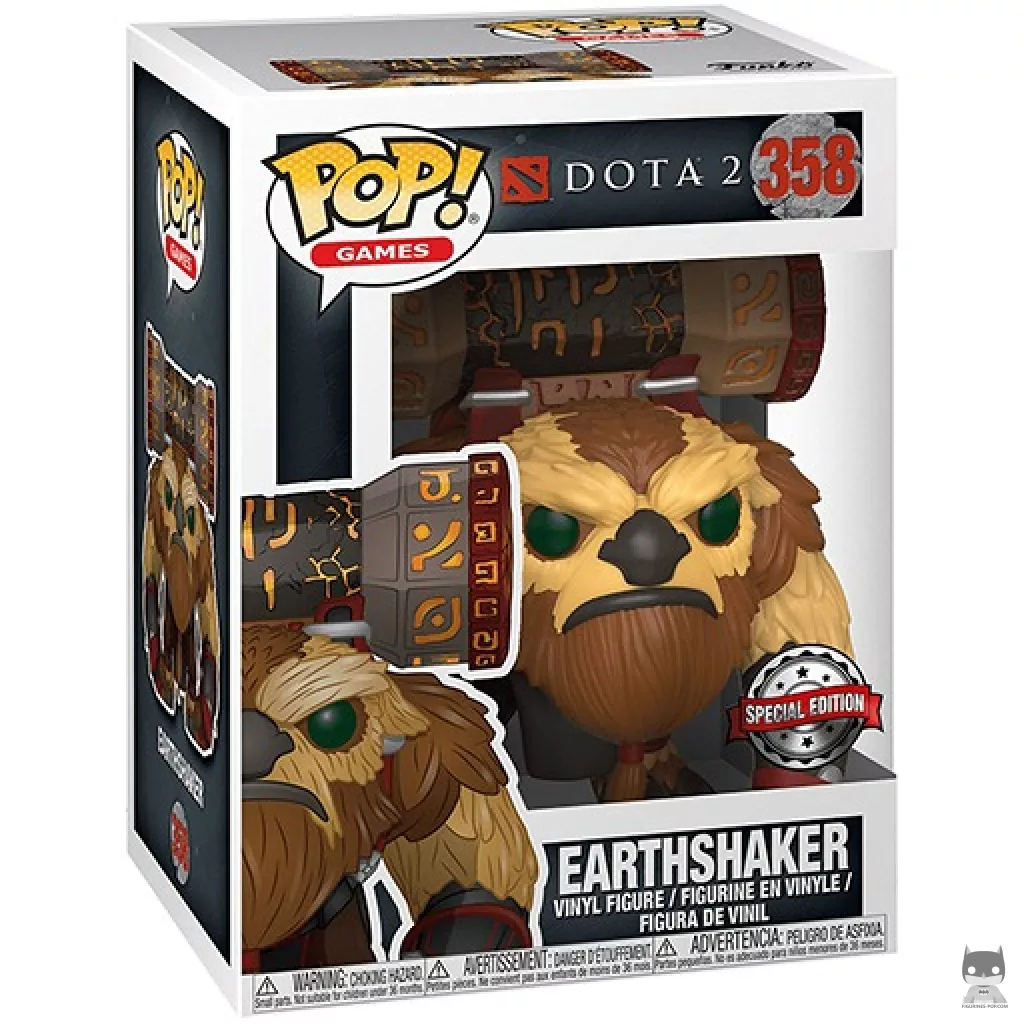 Figurine Funko POP Earthshaker avec boîte