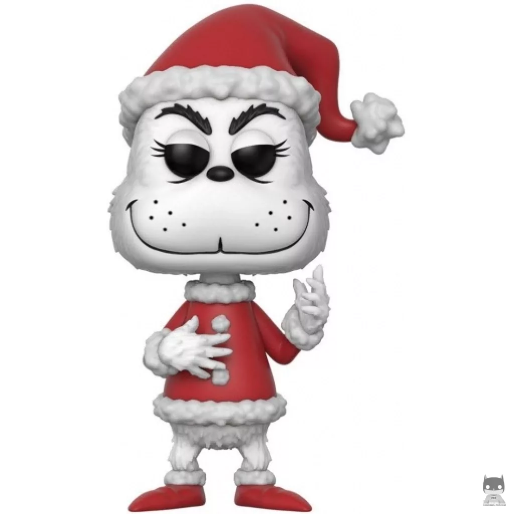 Figurine Funko POP Le Grinch en Père Noël (Noir & Blanc) (Dr. Seuss)