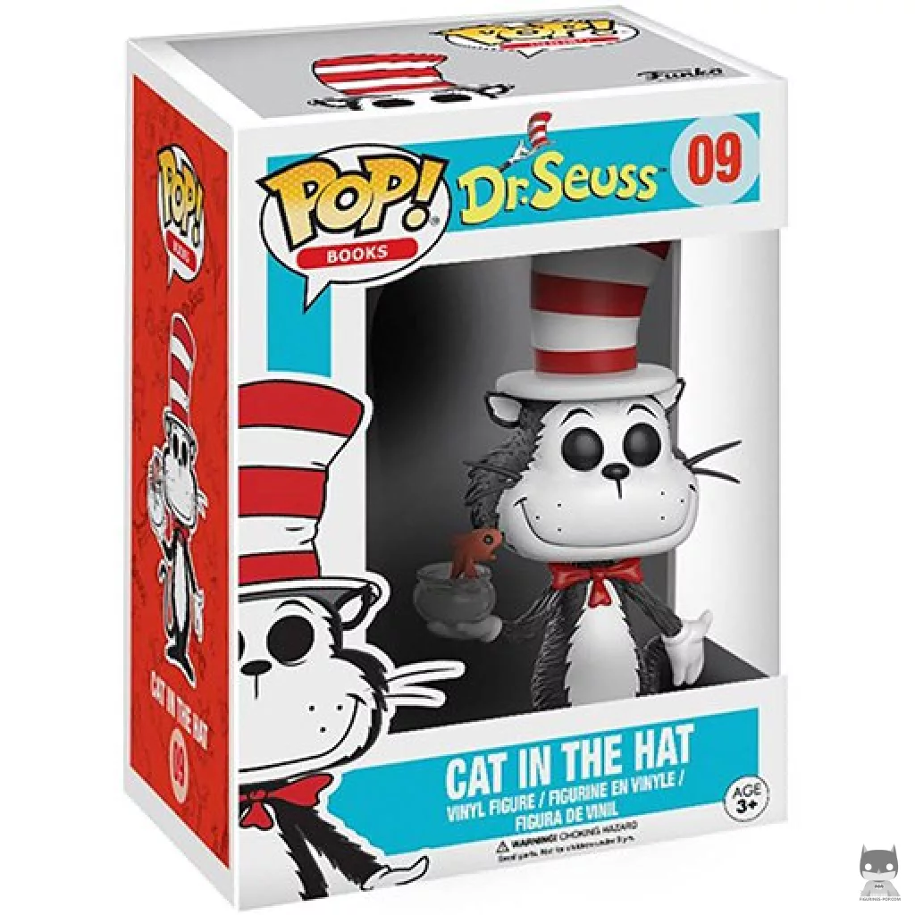 Figurine Funko POP Le Chat Chapeauté (avec Poisson) avec boîte