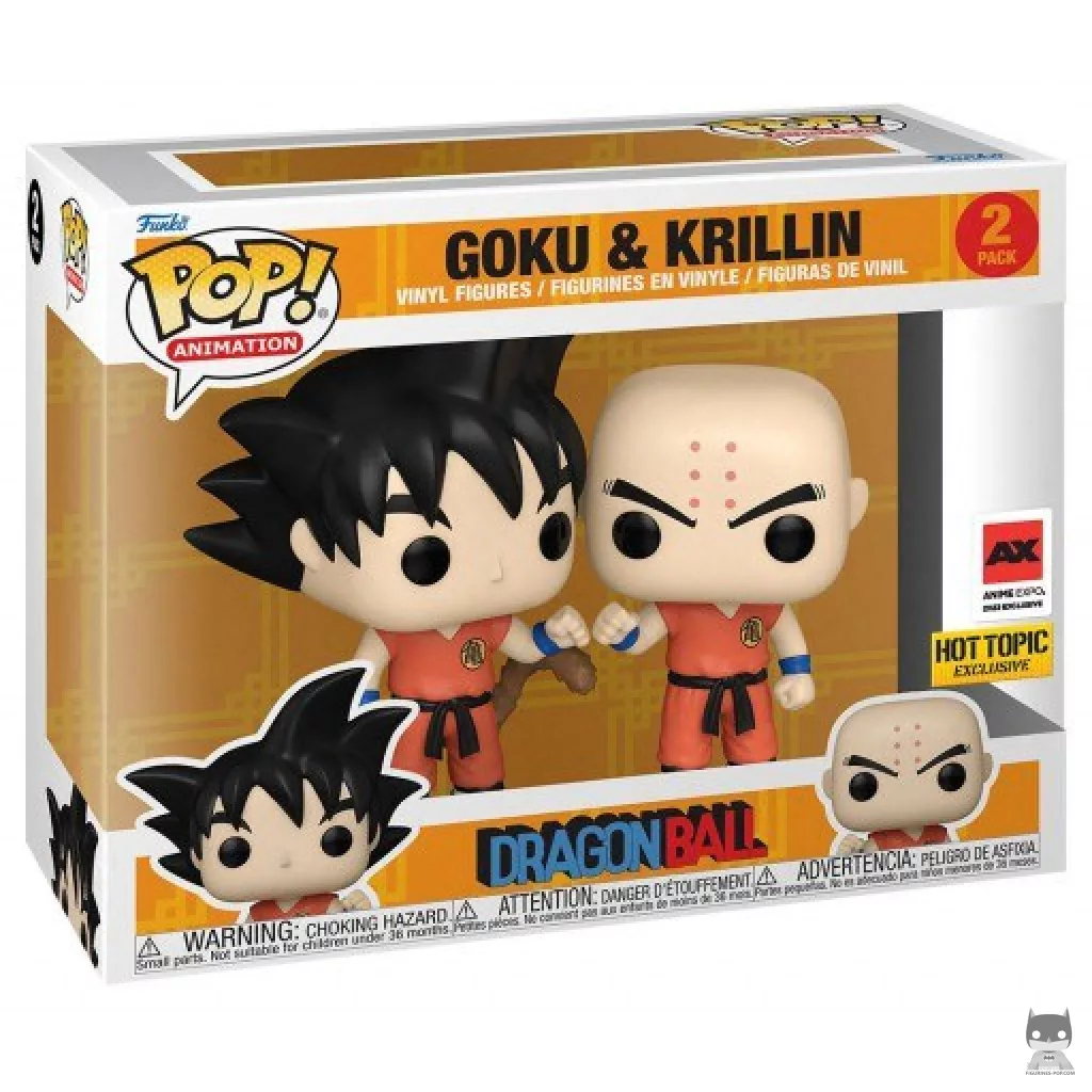 Figurine Funko POP Goku & Krillin avec boîte