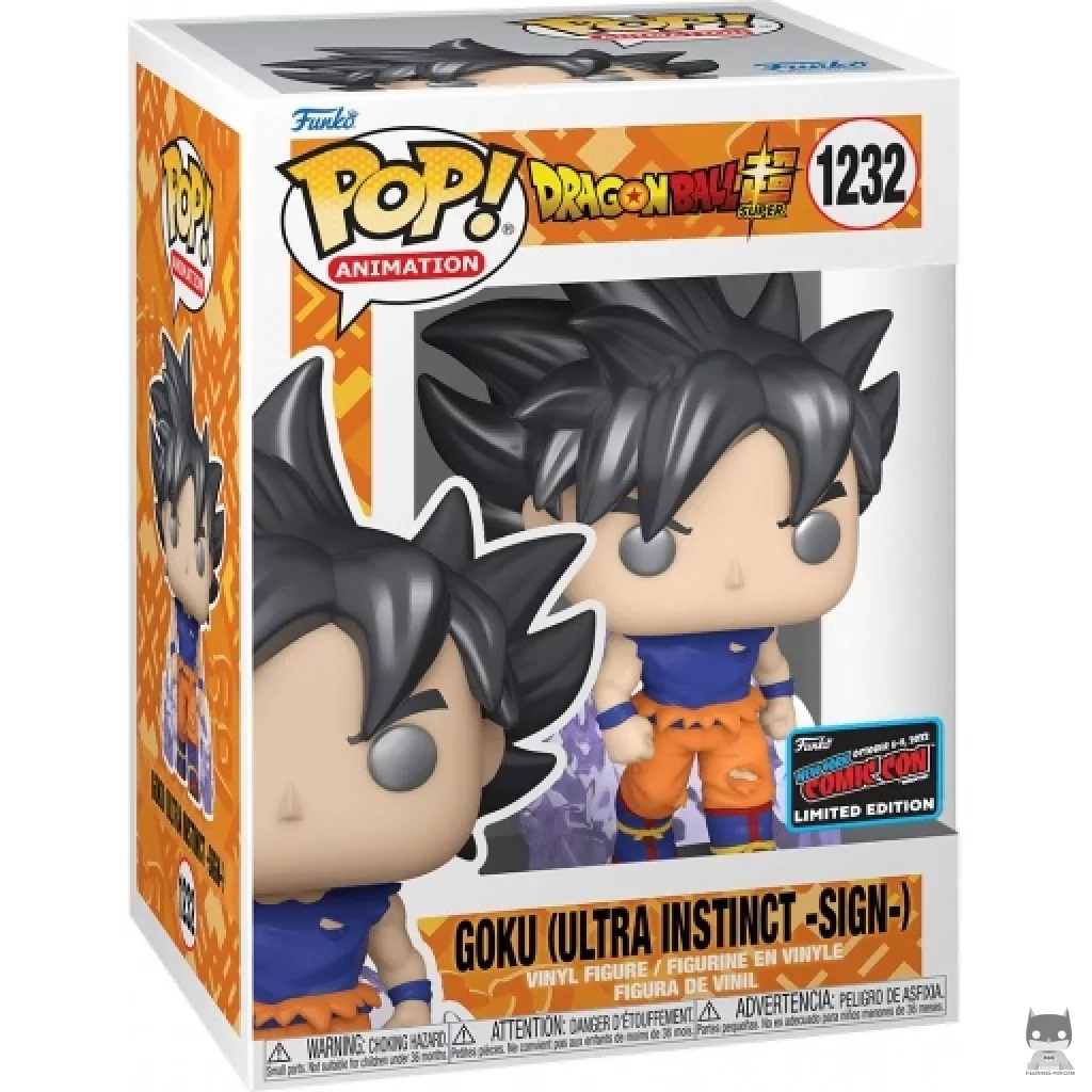 Figurine Funko POP Goku (Ultra Instinct -Sign-) avec boîte