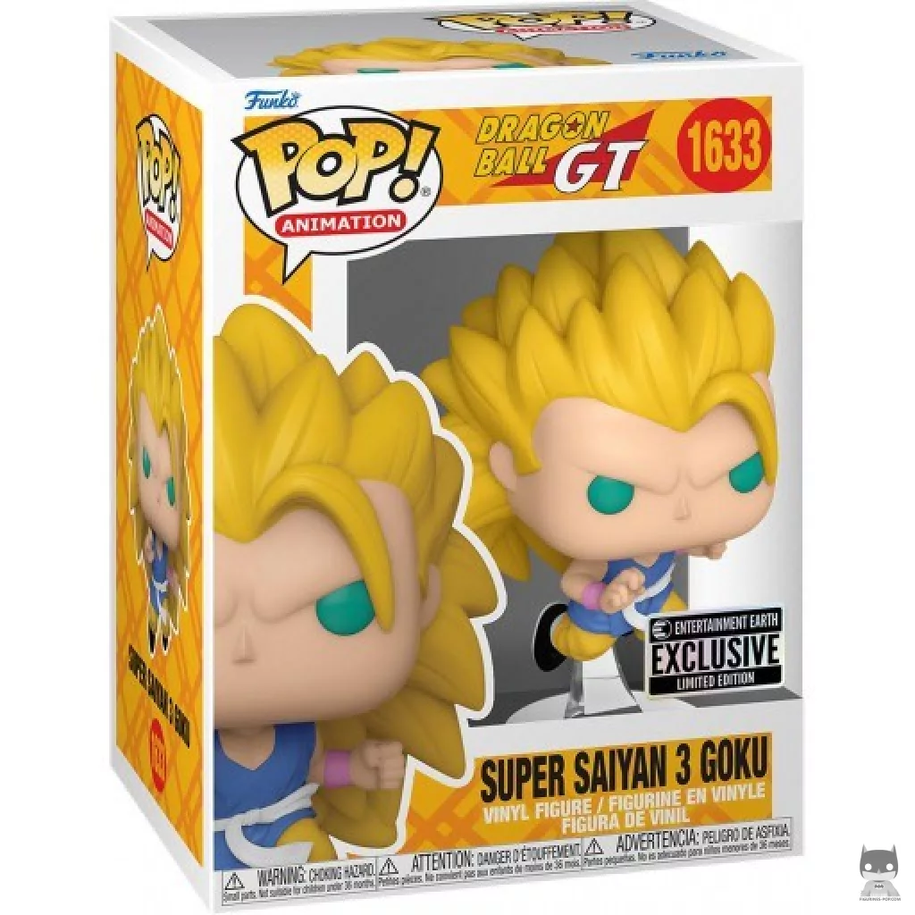 Figurine Funko POP Super Saiyan 3 Goku avec boîte