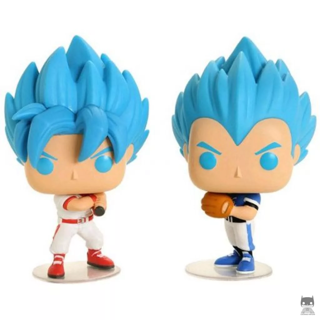 Figurine Funko POP Goku & Vegeta jouant au Baseball (Dragon Ball Super (DBS))