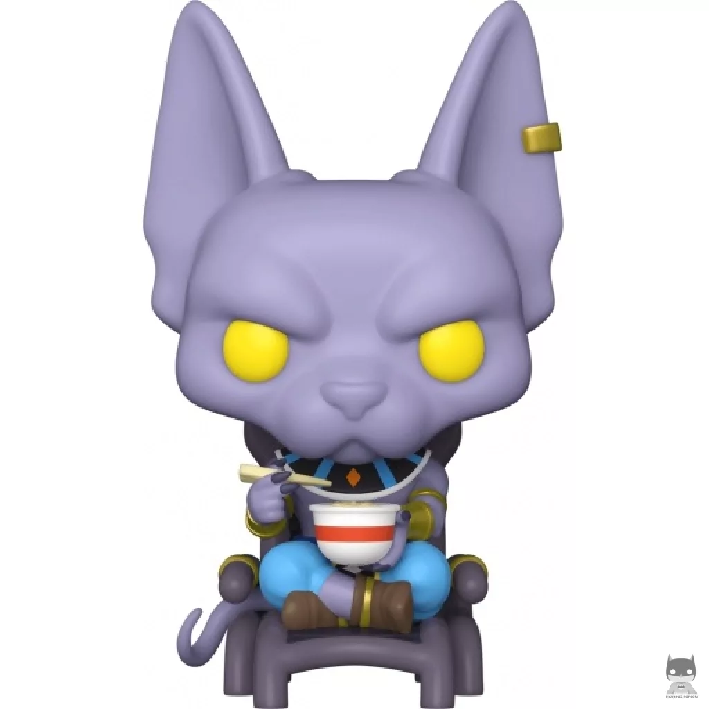 Figurine Funko POP Beerus Mangeant des Nouilles (Dragon Ball Super (DBS))