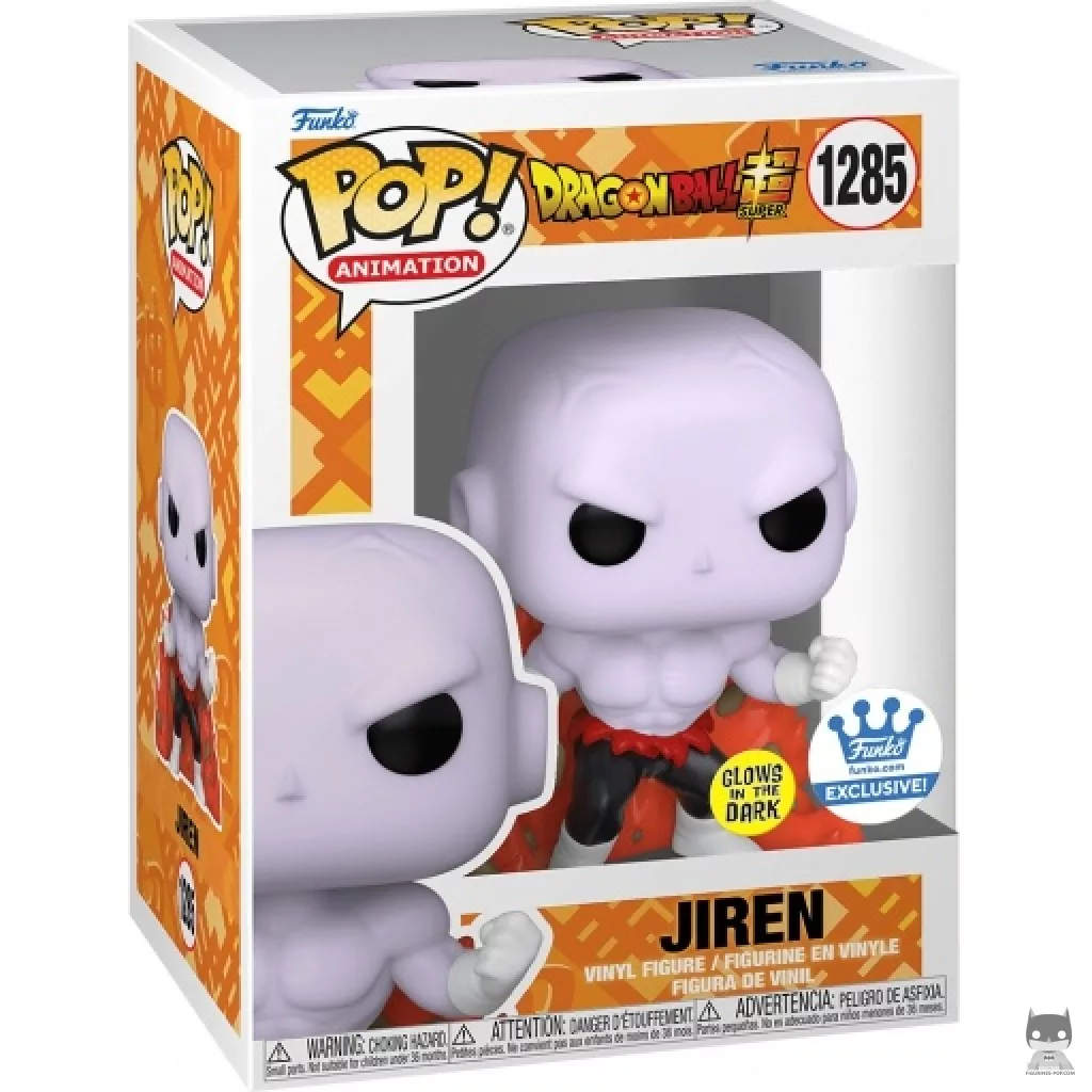 Figurine Funko POP Jiren (Glow in the Dark) avec boîte