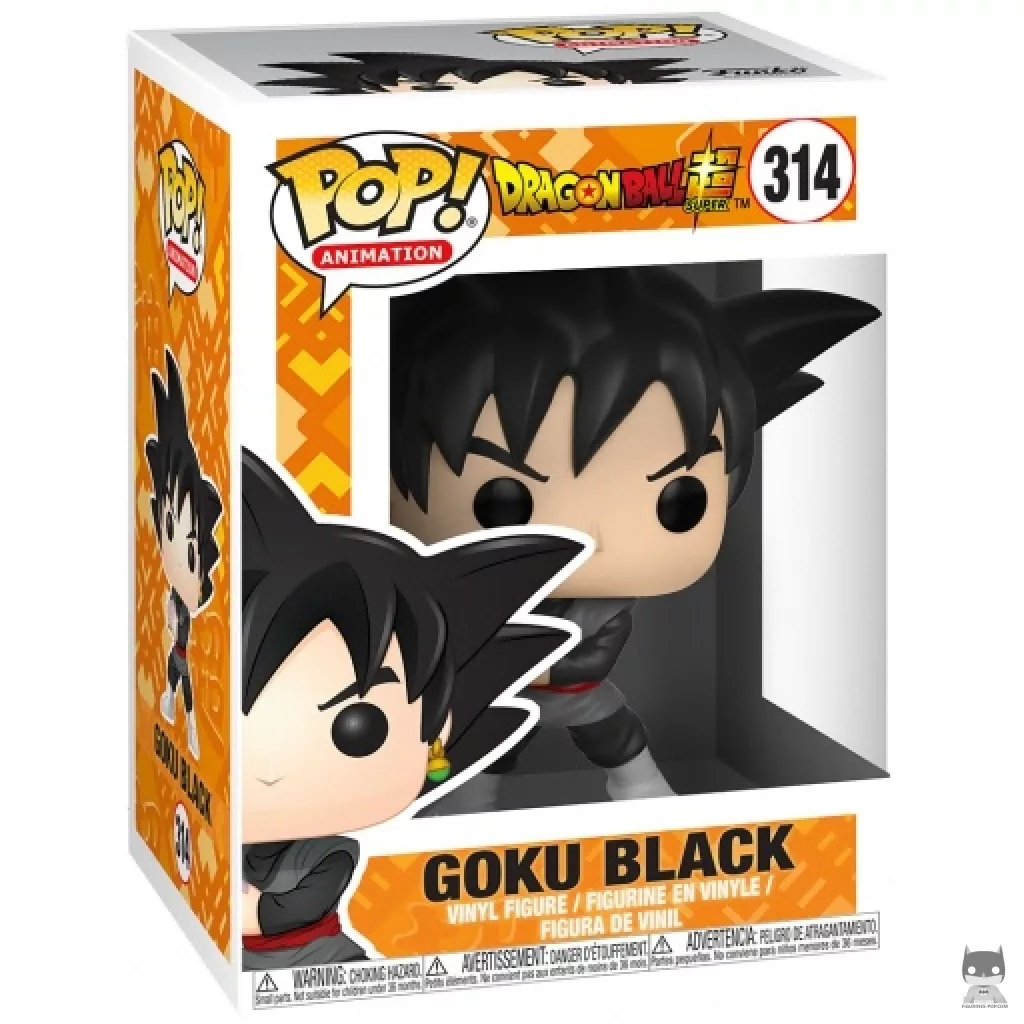 Figurine Funko POP Black Goku avec boîte