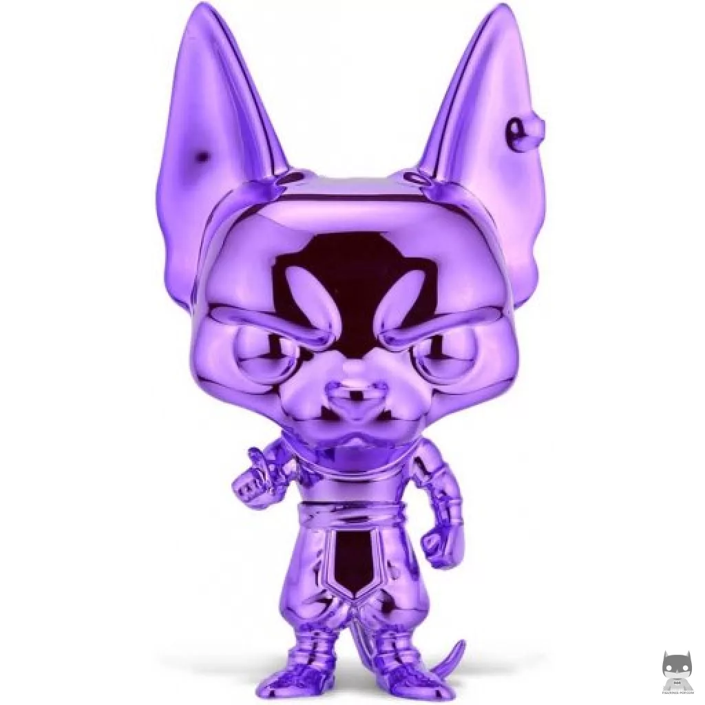 Figurine Funko POP Beerus (Chrome Violet) (Dragon Ball Super (DBS))