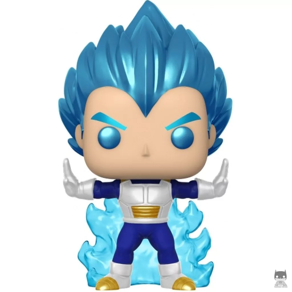 Figurine Funko POP Vegeta Mise sous Tension (Chase & Metallic) (Dragon Ball Super (DBS))
