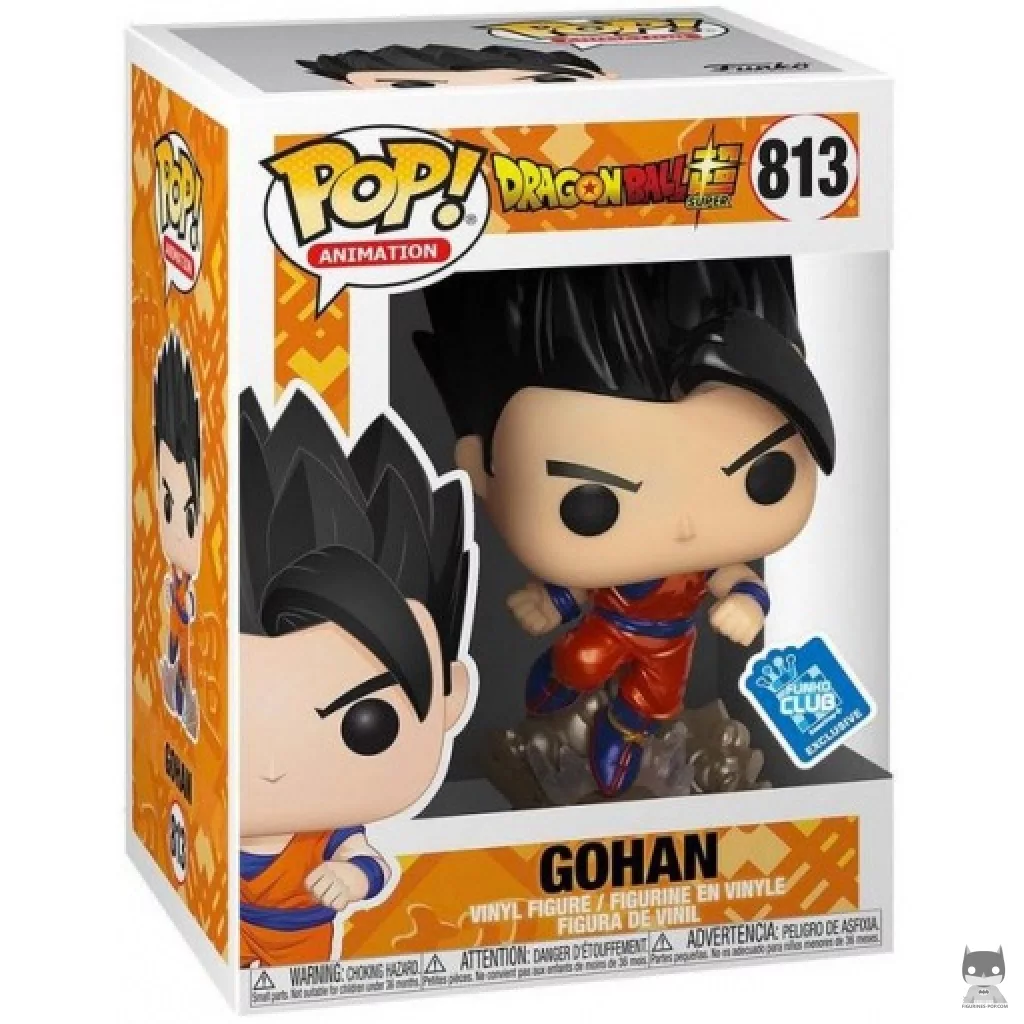 Figurine Funko POP Gohan (Metallic) avec boîte