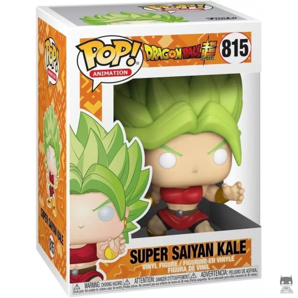 Figurine Funko POP Super Saiyan Kale avec boîte