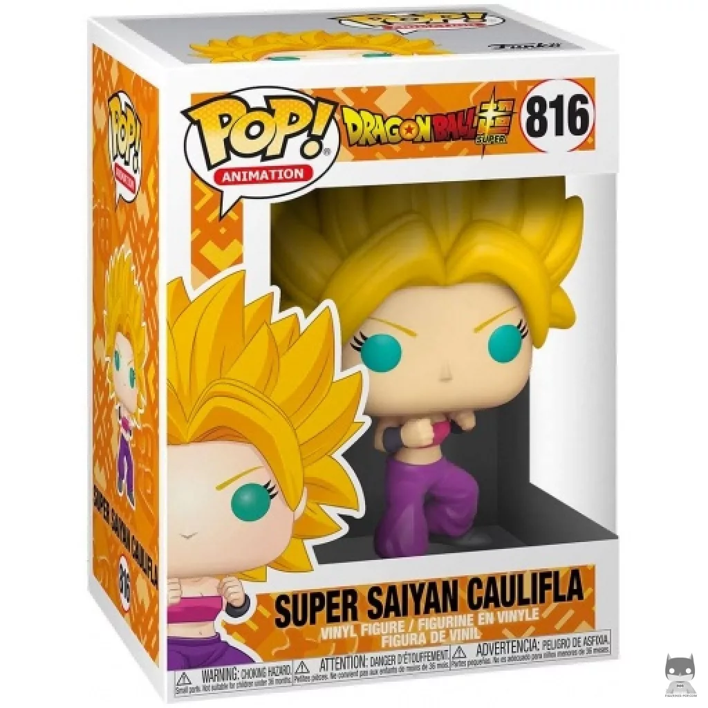 Figurine Funko POP Super Saiyan Caulifla avec boîte