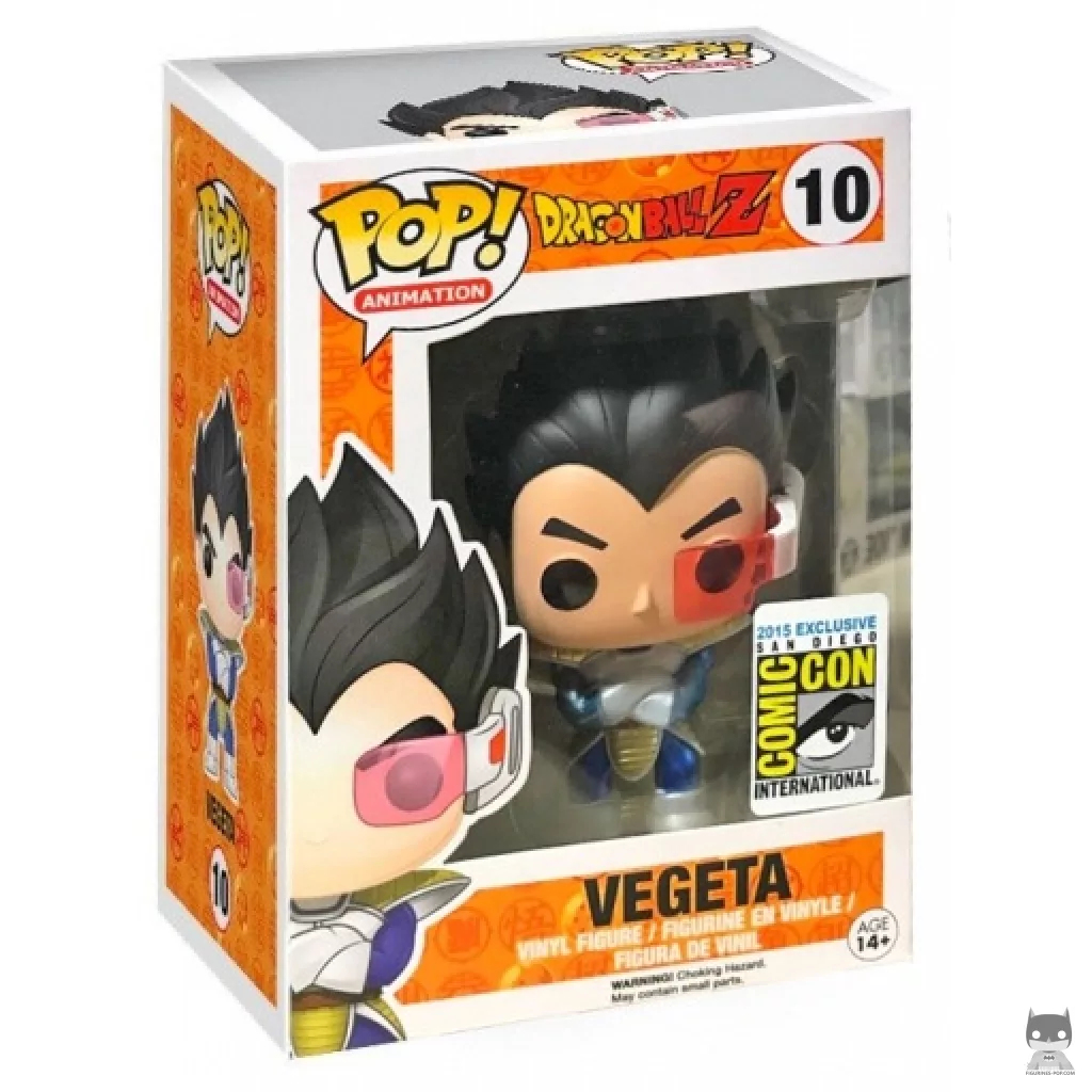 Figurine Funko POP Vegeta (Metallic) avec boîte
