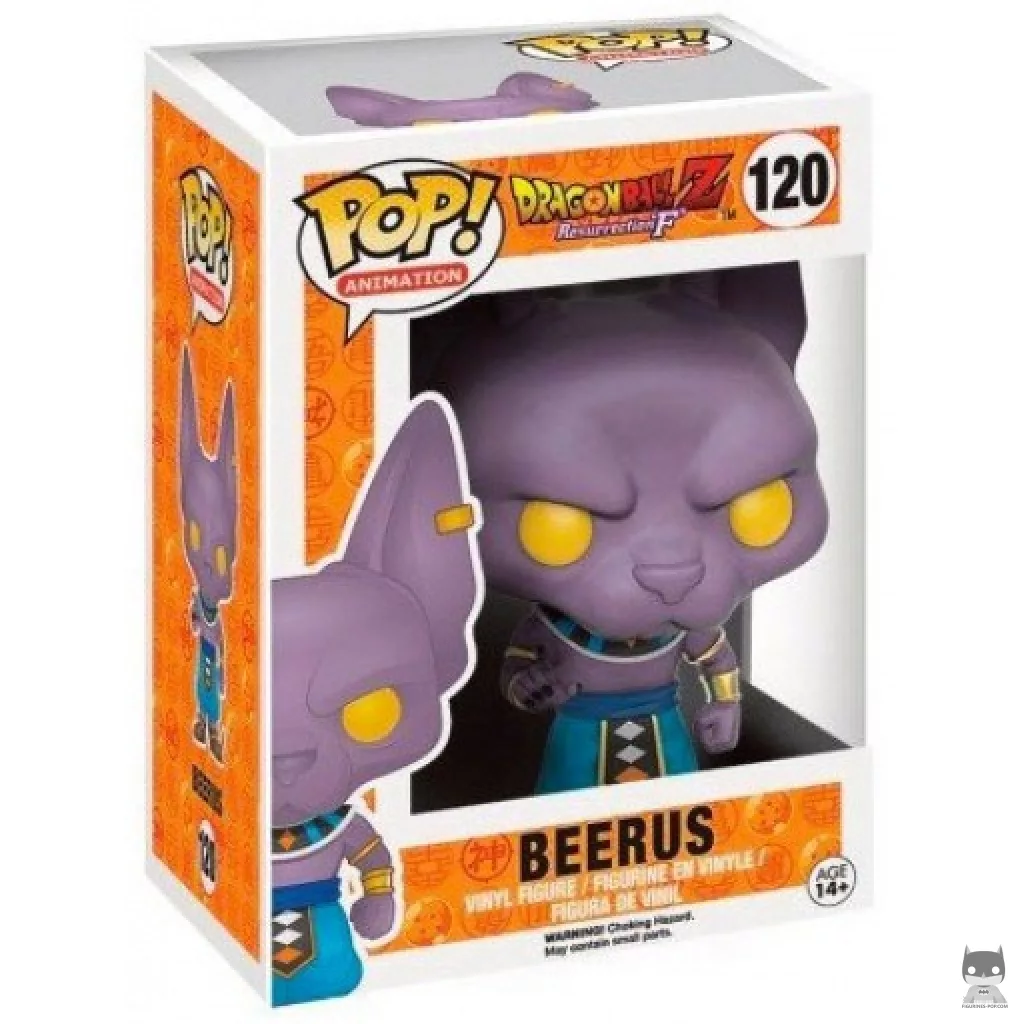 Figurine Funko POP Beerus avec boîte