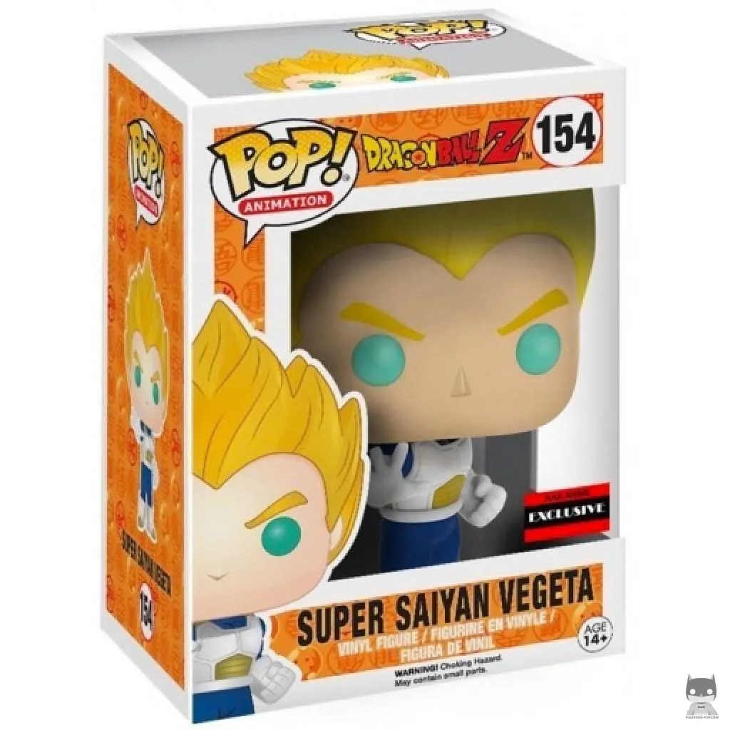 Figurine Funko POP Super Saiyan Vegeta avec boîte