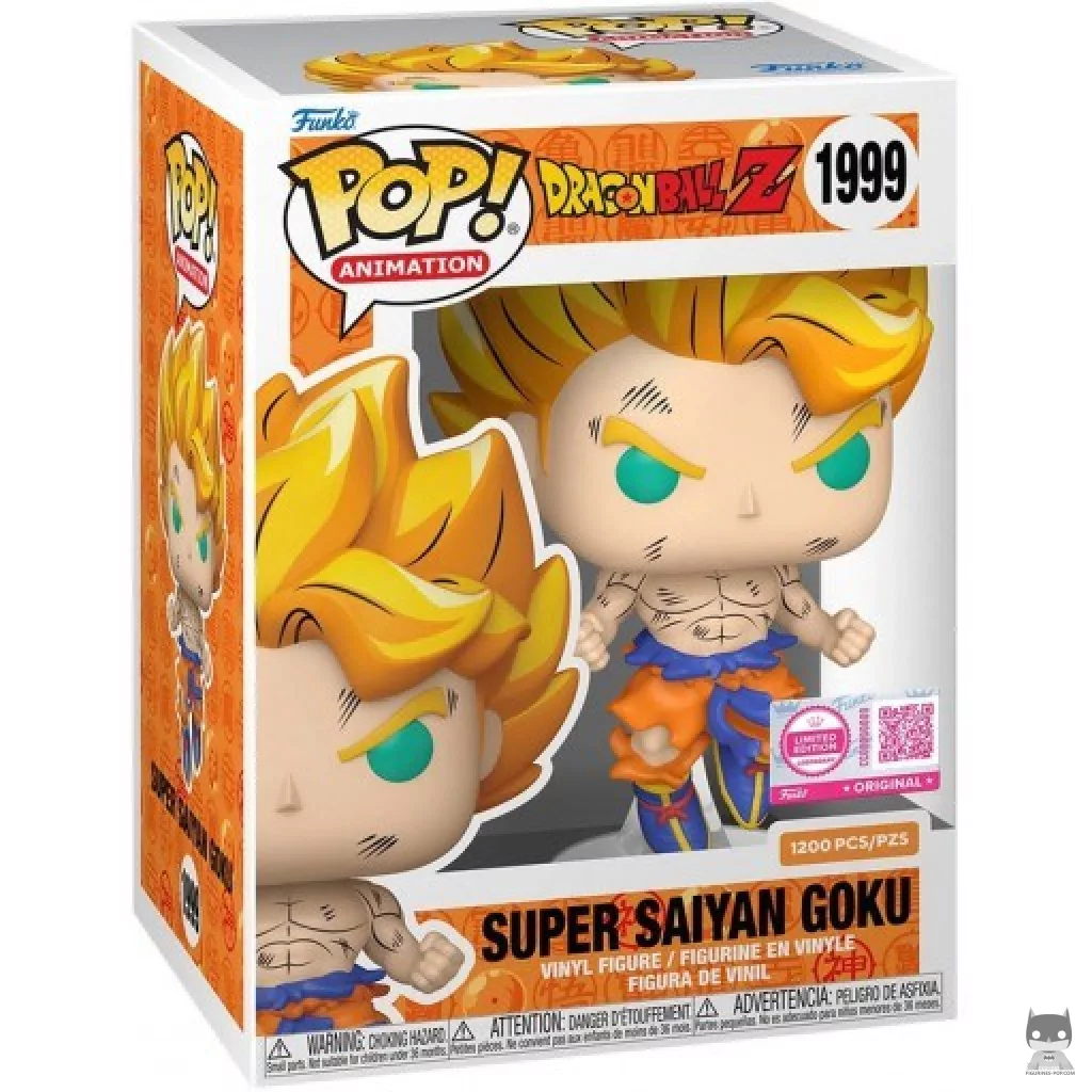Figurine Funko POP Super Saiyan Goku avec boîte