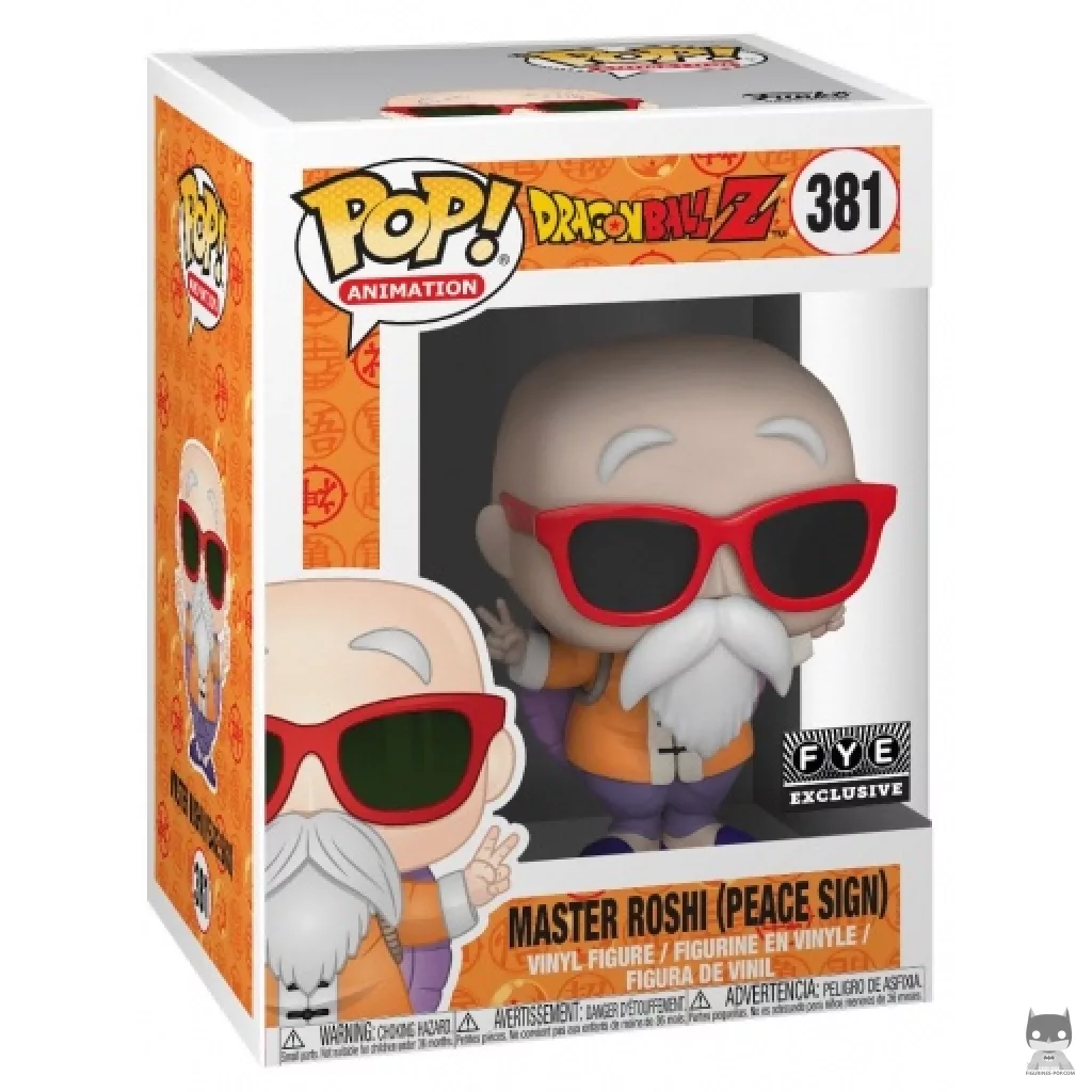 Figurine Funko POP Tortue Géniale Signe de Paix avec boîte