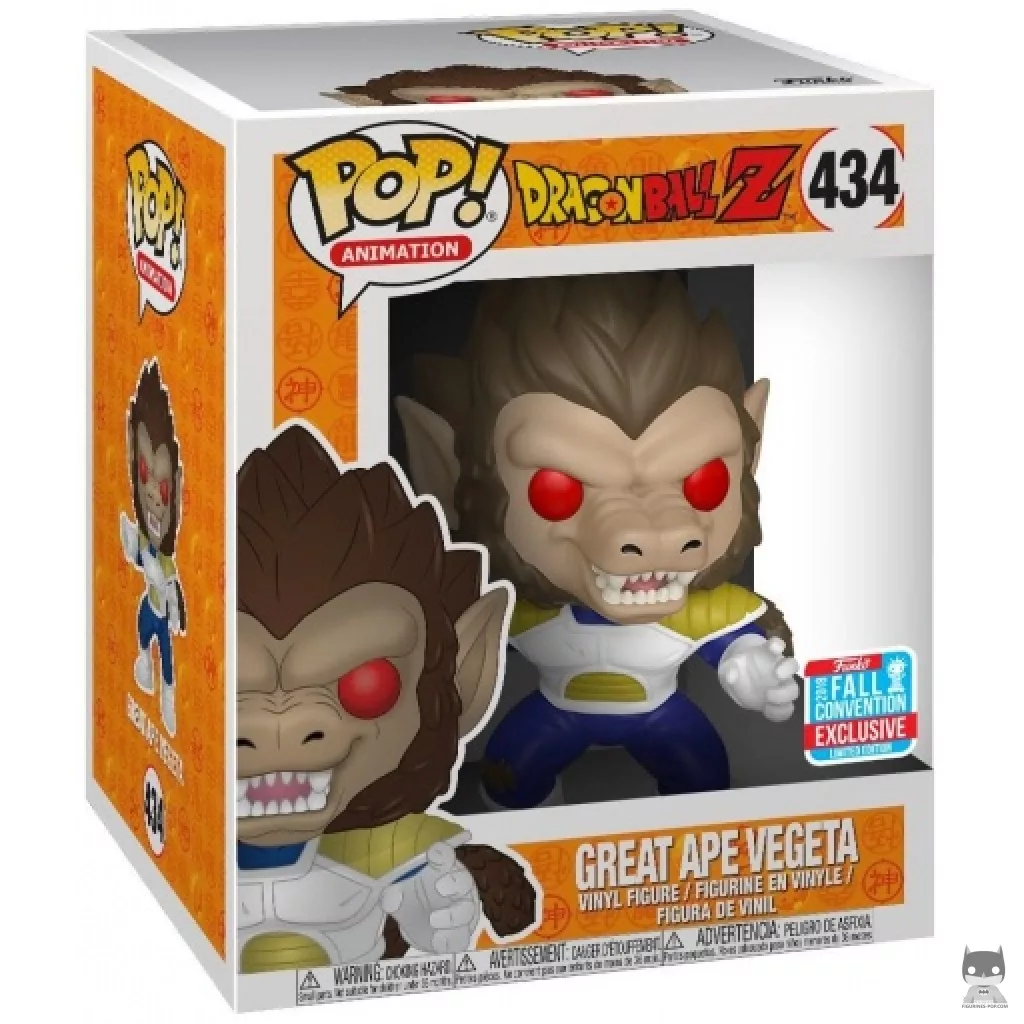 Figurine Funko POP Vegeta Singe Géant Oozaru (Supersized) avec boîte