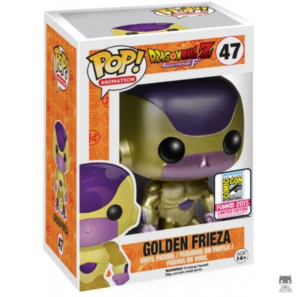 Figurine Funko POP Golden Freezer (Metallic & Gold) avec boîte