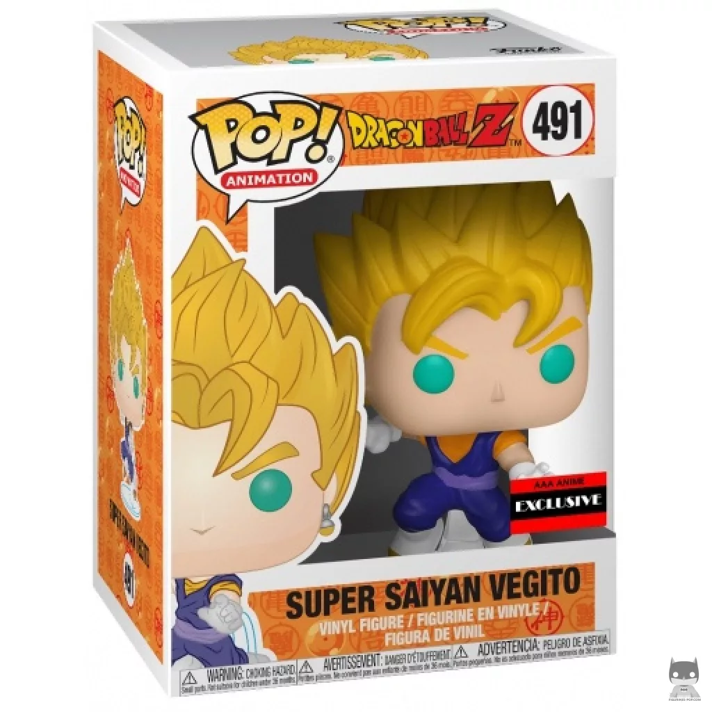 Figurine Funko POP Super Saiyan Vegeto avec boîte