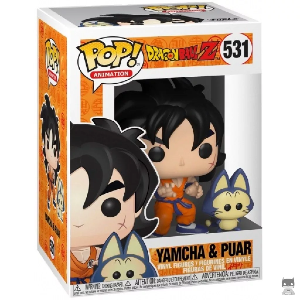 Figurine Funko POP Yamcha & Plume avec boîte