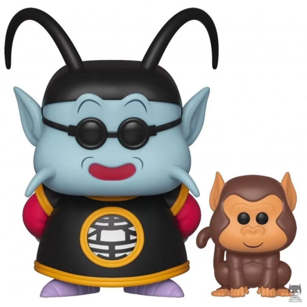 Figurine Funko POP Maître Kaio & Bubbles (Dragon Ball Z (DBZ))