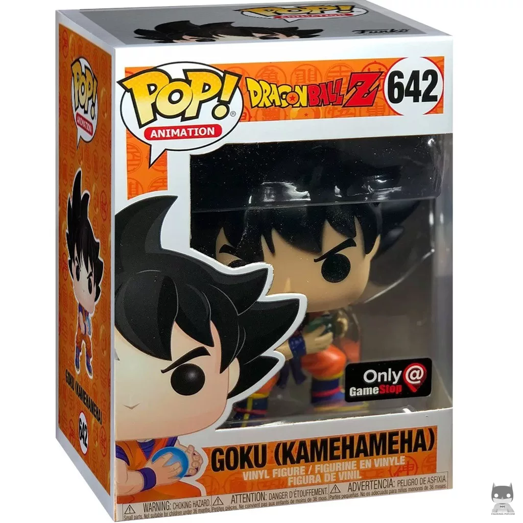 Figurine Funko POP Goku Kamehameha avec boîte