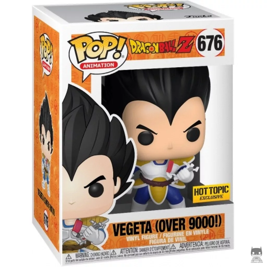 Figurine Funko POP Vegeta Over 9000! avec boîte