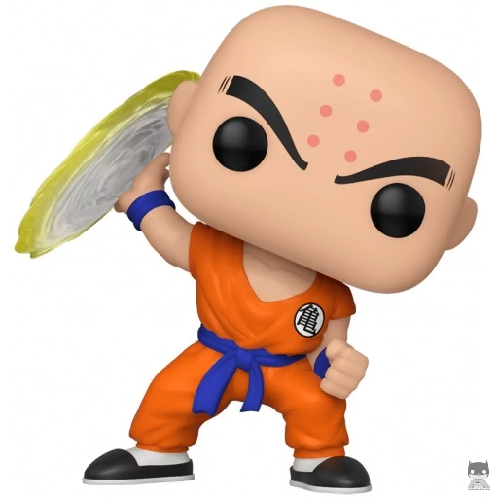 Figurine Funko POP Krillin avec Disque de la Destruction (Dragon Ball Z (DBZ))