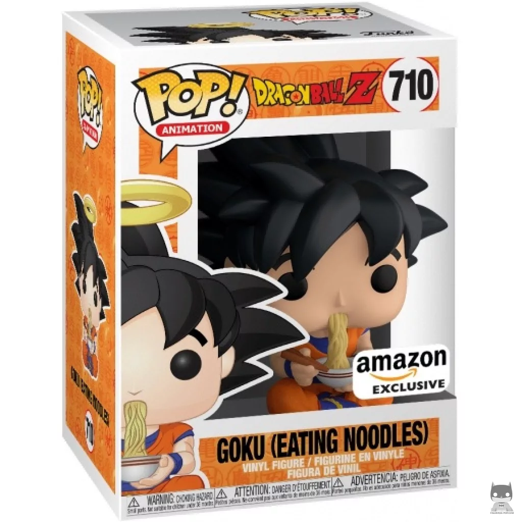Figurine Funko POP Goku Mangeant des Nouilles avec boîte
