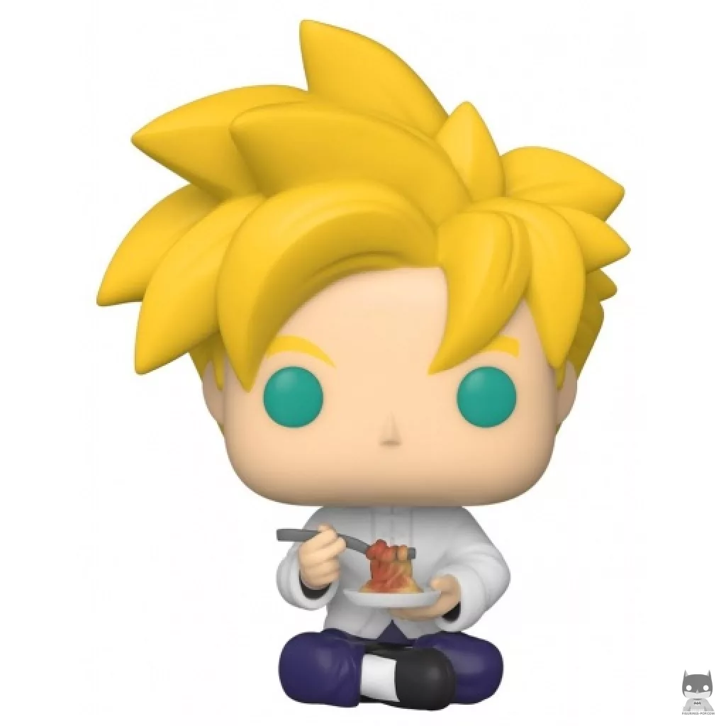 Figurine Funko POP Super Saiyan Gohan mangeant des Nouilles (Dragon Ball Z (DBZ))