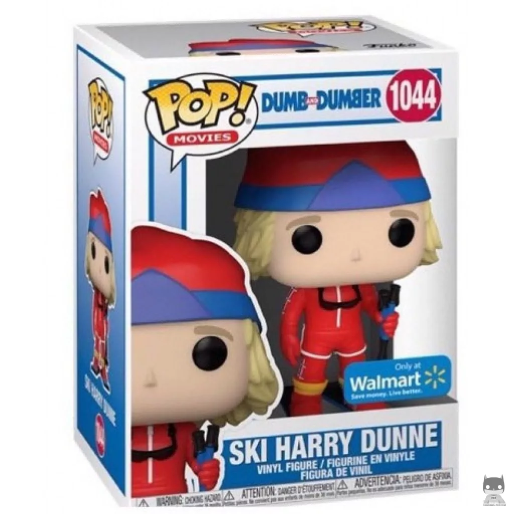 Figurine Funko POP Harry Dunne au Ski avec boîte