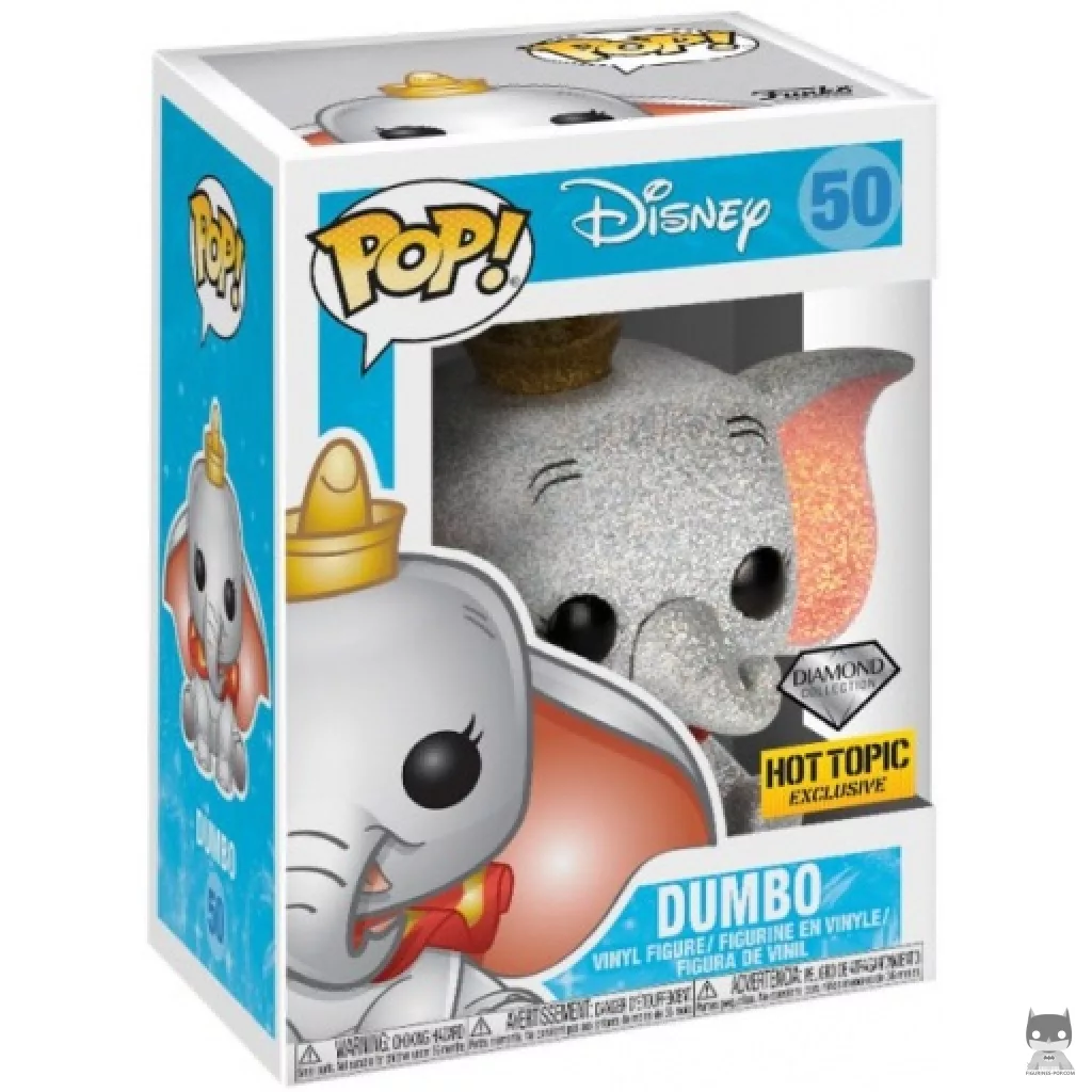 Figurine Funko POP Dumbo (Glitter) avec boîte