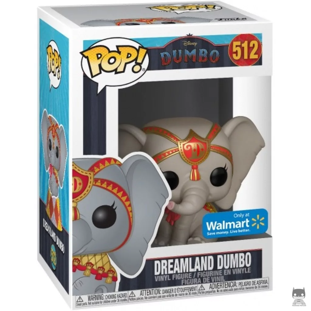 Figurine Funko POP Dumbo Dreamland (Rouge) avec boîte