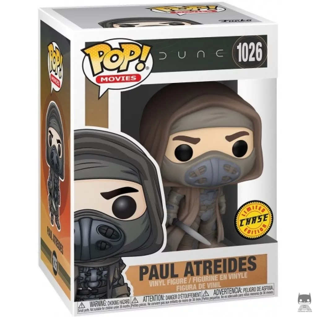 Figurine Funko POP Paul Atréides (Chase) avec boîte