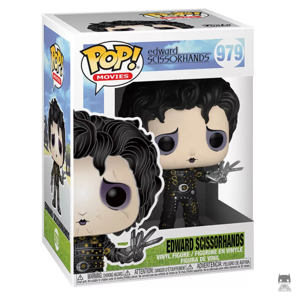 Figurine Funko POP Edward aux mains d'argent avec boîte