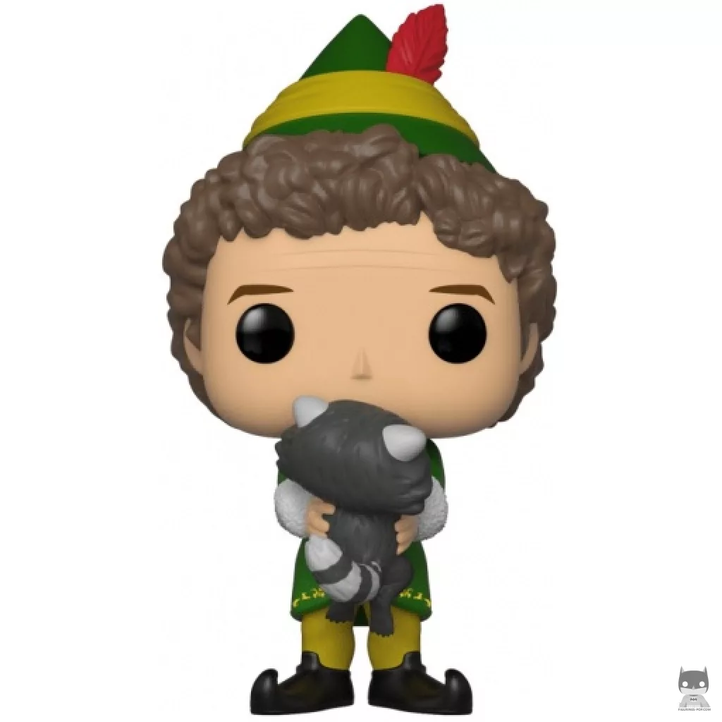 Figurine Funko POP Buddy Elf avec Raton Laveur (Elfe)