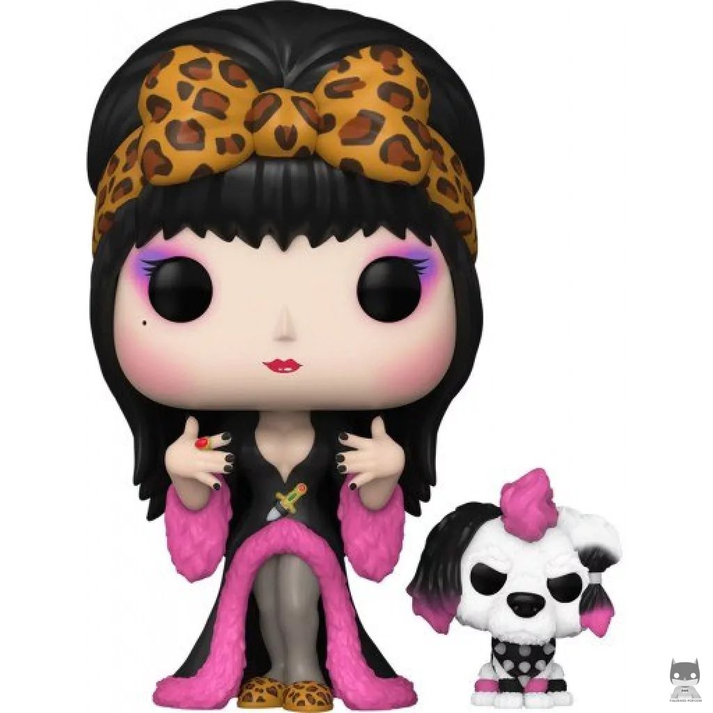 Figurine Funko POP Elvira & Gonk (Elvira, Maîtresse des Ténèbres)