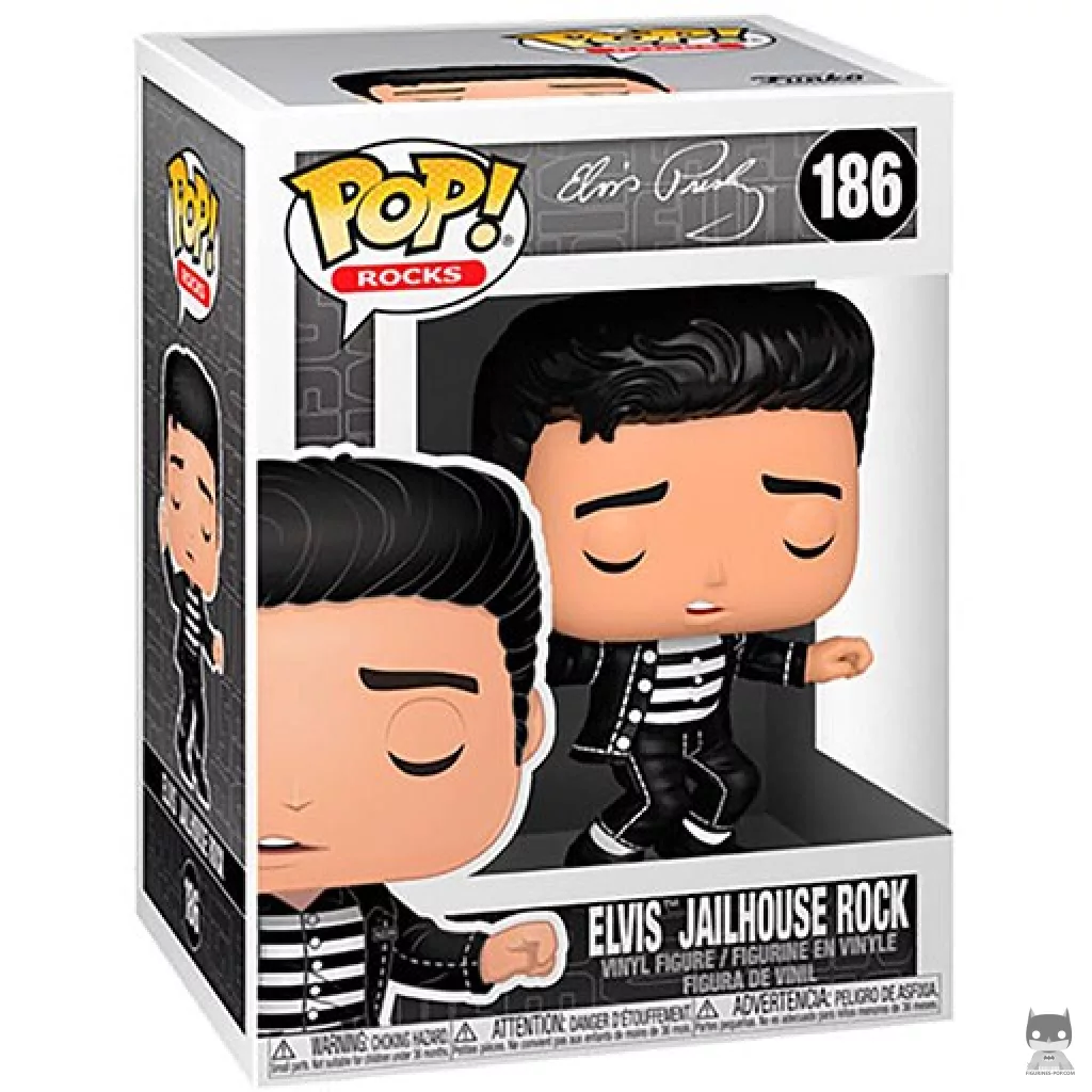 Figurine Funko POP Elvis Jailhouse Rock avec boîte